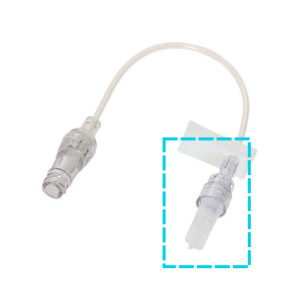 luer lock connector with cap application2
