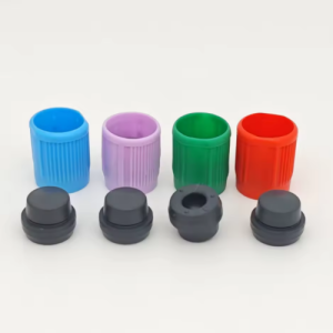 plastic cap component for blood collection tube application1